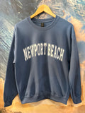 One Nine BSS Newport Beach Varsity Crewneck Sweatshirt