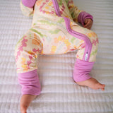 Coco Moon Lei Day Bamboo Coveralls - Sand