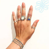 Betty Belts Cayden Sea Glass Rings