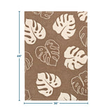 Coco Moon Mocha Monstera Little Bliss Blanket