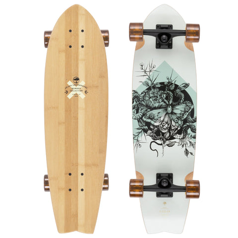 Arbor Skateboards Bamboo Sizzler Cruiser Complete - El Rose