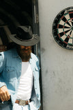 Brixton Supply Co. Messer Western Fedora Wool Felt Hat