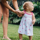 Coco Moon Plumeria Infant Dress