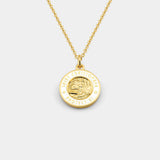 Get Back Gold Medium St. Christopher Necklace