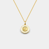 Get Back Gold Small St. Christopher Necklace