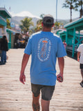 Haggard Pirate Creatures S/S Tee- Carolina Blue