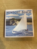 Lantern Press Coasters - Newport Beach & Balboa Island BSS