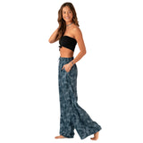 Lotus and Luna Wide-Leg Drawstring Pants