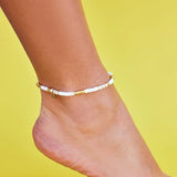 Pura Vida Pisa Stretch Anklet