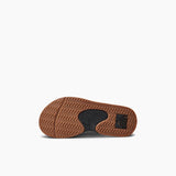 Reef Kids Fanning Sandal- Black/Silver