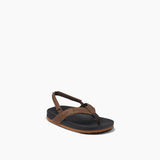 Reef Kids Lil Cushion Phantom Sandals- Black/Brown - CJ2156