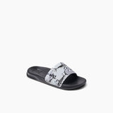 Reef Kids One Slide Grey Camo Shark