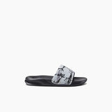 Reef Kids One Slide Grey Camo Shark