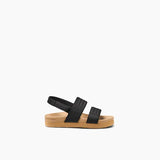 Reef Kids Water Vista Sandals- Black/Tan