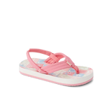 Reef Little Kids Ahi Sandals - Sunset Stamp