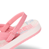Reef Little Kids Ahi Sandals - Sunset Stamp