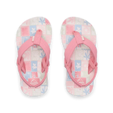 Reef Little Kids Ahi Sandals - Sunset Stamp