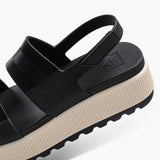Reef Womens Water Vista Higher Sandals- Vintage Black
