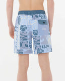 Rip Curl Big Boys AOTS Ty Williams Volley Boardshorts- Spray Blue