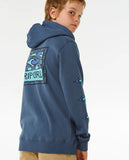 Rip Curl Big Boys Lost Islands Fleece Zip Hoodie