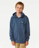 Rip Curl Big Boys Lost Islands Fleece Zip Hoodie