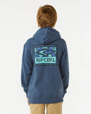 Rip Curl Big Boys Lost Islands Fleece Zip Hoodie