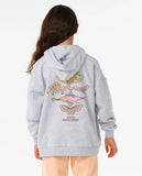Rip Curl Girls Rolling Curl Pullover Hoodie