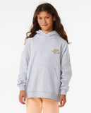 Rip Curl Girls Rolling Curl Pullover Hoodie