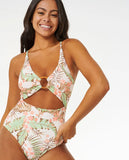 Rip Curl Womens La Quinta Good Coverage One-Piece Swimsuit