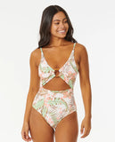 Rip Curl Womens La Quinta Good Coverage One-Piece Swimsuit