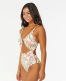 Rip Curl Womens La Quinta Good Coverage One-Piece Swimsuit