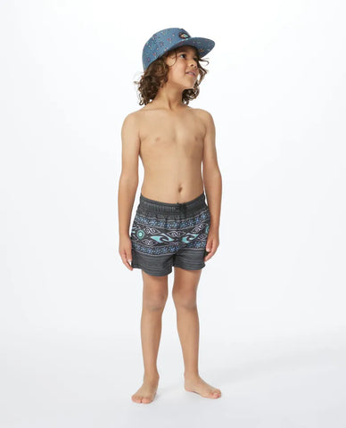 Rip Curl Little Boys Mystic Waves Volley Trunks