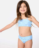 Rip Curl Little Girls AOTS Oceanic Rib Bikini Set