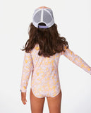 Rip Curl Little Girls Rainbow Tide L/S Surfsuit