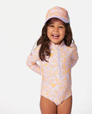 Rip Curl Little Girls Rainbow Tide L/S Surfsuit