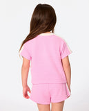 Rip Curl Little Girls Island Days Bobbi S/S Knit Tee