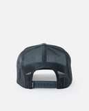 Rip Curl Mens Desto Curve Trucker Hat- Washed Black