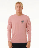 Rip Curl Mens Search Icon L/S Tee