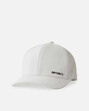 Rip Curl Mens Vaporcool Phaser Flexfit Cap- Light Grey Marle