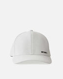Rip Curl Mens Vaporcool Phaser Flexfit Cap- Light Grey Marle