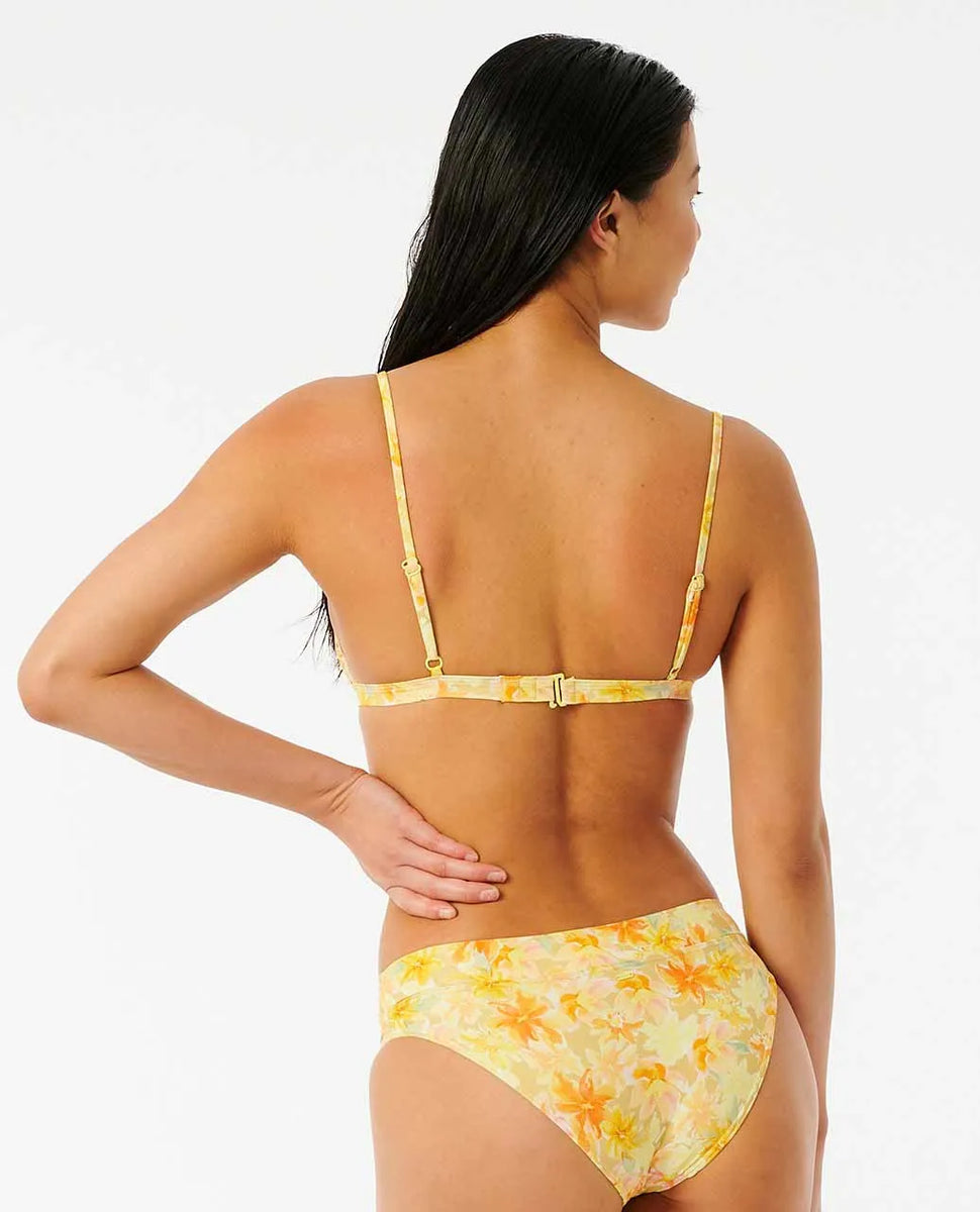 Rip Curl Womens Summer Rain Fixed Tri Bikini Top Balboa Surf and