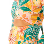 Rip Curl Womens Brazilian Soul L/S Zip Back Surf Suit