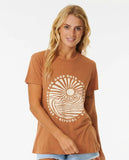 Rip Curl Womens Good Waves Standard Tee