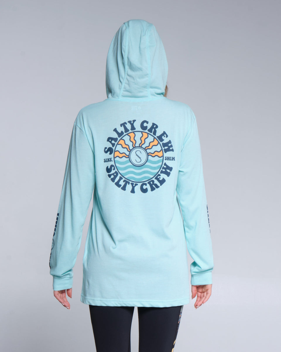 Salty Crew Womens Sun Waves Mid Weight Hoodies