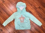 Earth Nymph Scenic Turtle Girls Hoody - Balboa Island