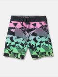 Volcom Big Boys Uproar Mod Boardshorts- Poison Green
