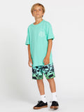 Volcom Big Boys Uproar Mod Boardshorts- Poison Green