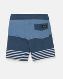 Volcom Little Boys Quarta Mod-Tech Boardshorts-Navy