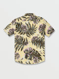 Volcom Marble Floral Mens S/S Button Up Shirt