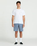 Volcom Mens Mix Frickin Cross Shred Shorts- Blue